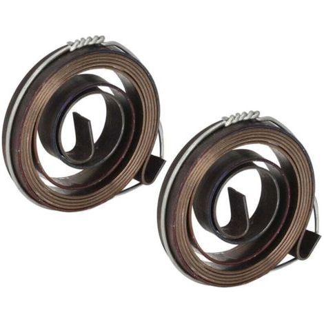 2Pcs Ressort de Rappel Perceuse à Colonne Aliment Penne Bobine Assemblage 35x6x0.7mm (1/4)