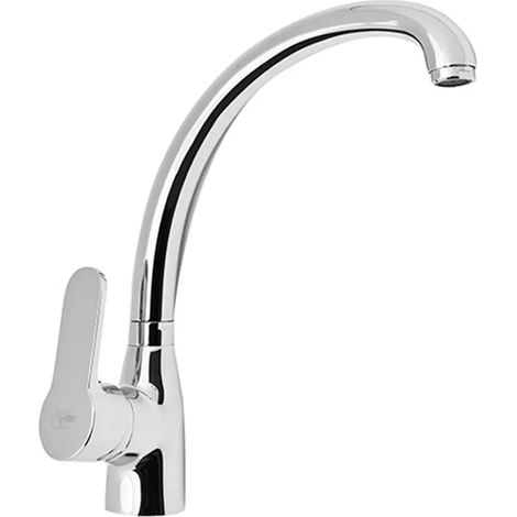 Miscelatore lavello cromato canna alta girevole Paco (1/2)
