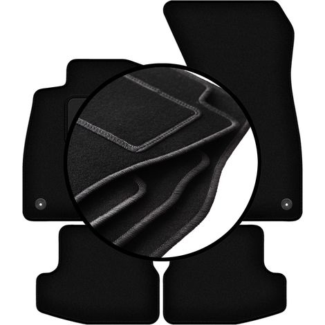 Juego completo de alfombrillas de velour para Audi A5 F57 cabrio (2020-2022) (1/5)