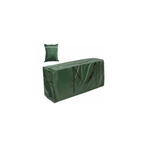 Housse de transport housse de protection pour coussins d'ameublement sac de rangement de jardin étanche durable 173x76x51cm (1/4)