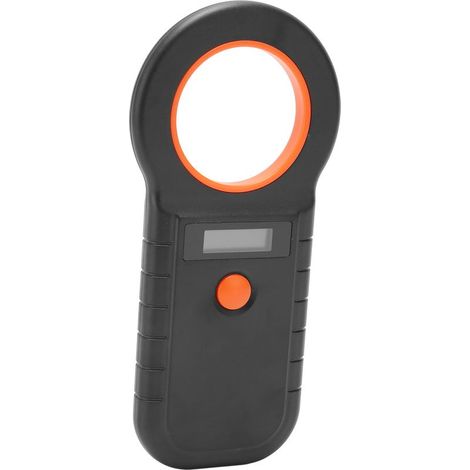 Mikrochip-Scanner für Haustiere, 134,2 kHz/125 kHz, EMID FDX B, kabelgebunden (USB), kabellos (2,4 GHz), Bluetooth, tragbar, schwarz (1/5)