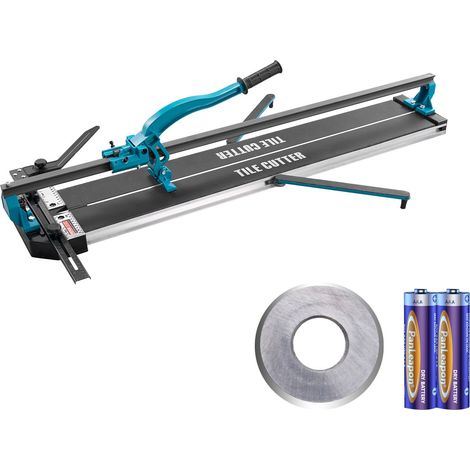 Cutter de Carrelage Manuel 1000mm avec Molette Carbure de Tungstène, Guidage Laser, Pieds Antidérapants, Rails Robustes pour Professionnels et Débutants (1/5)