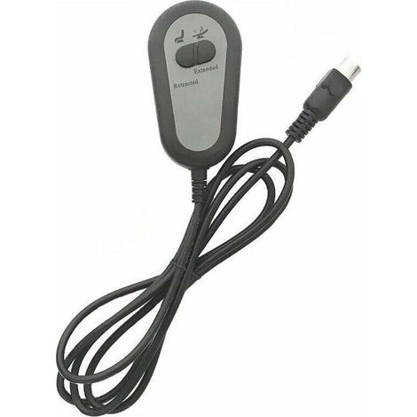 Télécommande pour fauteuils inclinables, interrupteur manuel à 2 boutons et 5 pôles pour la plupart des fauteuils inclinables électriques et des fauteuils releveurs. (1/4)