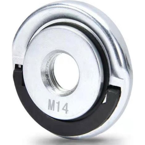 Ecrou De Serrage Rapide - Pour Meuleuse Angulaire - Filetage M14 - Ø Max 150 Mm - Sans Outil - 1 Pièce