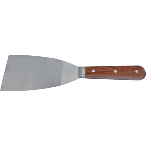 Malerspachtel B. 63mm rostfrei durchg.Blatt, Rosenholzheft (1/2)