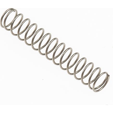 Ressort de compression, RS PRO en Acier Inoxydable, 15.7mm2.75mm0.18N/mm ( Prix pour Paquet de 10 )