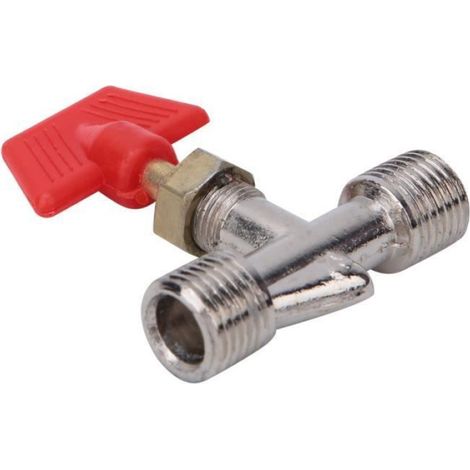 Accessoire de compresseur d'air 5 pièces vanne à pointeau 1-4in flotteur vanne à boisseau sphérique Structure moto pompe - Vvikizy (1/2)