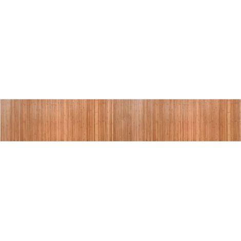 vidaXL Tappeto Rettangolare Natura 60x400 cm in Bambù