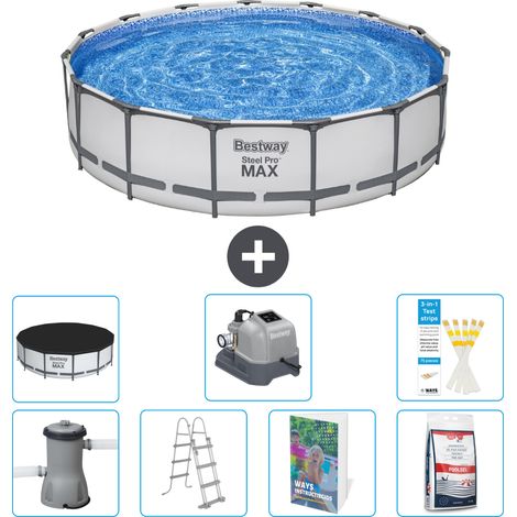 Bestway Steel Pro MAX Rund - 457x122 cm - 8-teilig S649