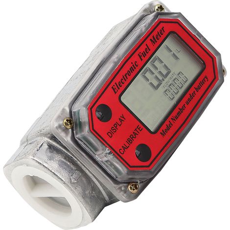 Digitaler Mini-Turbinendurchflussmesser für Dieselkraftstoff, 10–200 l, 1" NPT (1/5)