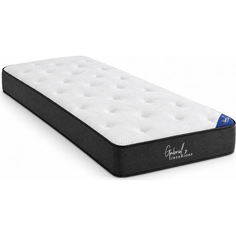 Matelas MERIDIEN à ressorts ensachés 90x190 cm épaisseur 25 cm (1/5)