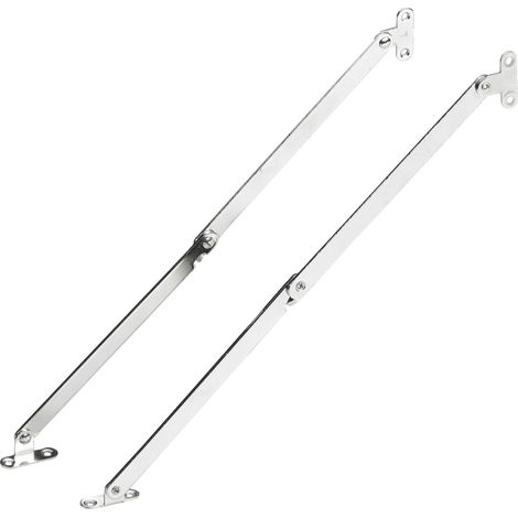 Hettich Klappenhalter ohne Arretierung Stahl 250 mm mit Öffnungswinkel max. 90° Möbelbeschlag