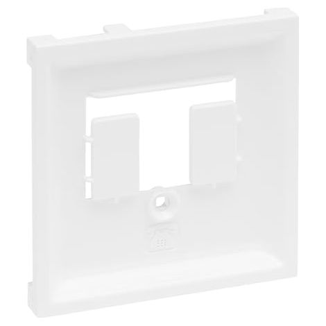 LEGRAND, SEANO 765155 CACHE POUR PRISE TÉLÉPHONIQUE AUTRICHIENNE (TDO) ET ALLEMANDE (TAE), COULEUR : BLANC ULTRA
