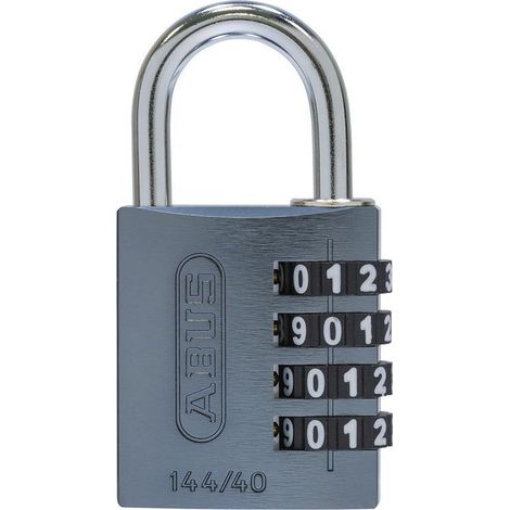 Cadenas à chiffres 144/40 titanium Lock-Tag (1/2)