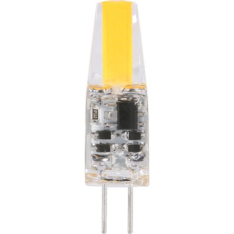 Ampoule Led G4 Cob 12v Ac Dimmable Silicone Pour Lustre Cristal Lumière Chaide Blanche 1 Pièce (1/5)