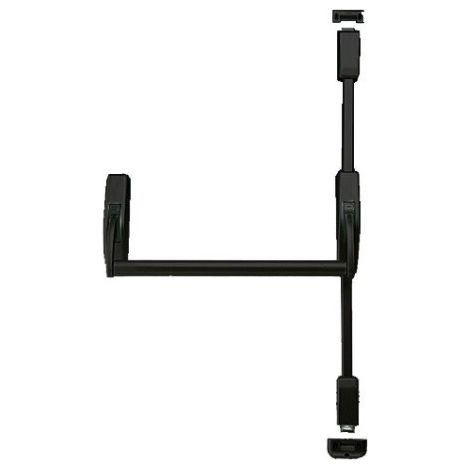 Serrure anti-panique 2 points CROSS BAR 89 - JPM Noir