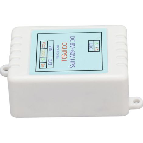Module de protection contre les coupures de courant, carte de protection d'urgence pour batterie UPS 8-60 V CC, accessoire avec boîtier (1/5)