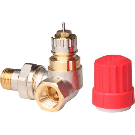 Danfoss Corpo valvola RA-N 10 R 3/8, WE destra, nichelato opaco, 013G0231