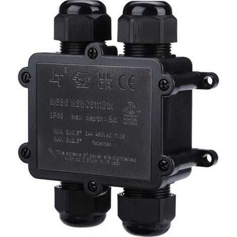 Caja De Conexión Impermeable En H - IP68 - 0.5 - 2.5mm²
