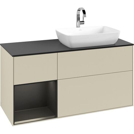 Villeroy & Boch F802PDHJ meuble sous-lavabo Finion F80 (1/3)
