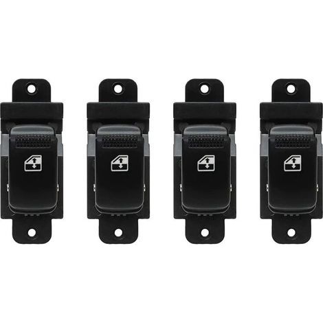 Applicable à 4 interrupteurs de commande de lève-vitre électrique pour Sonata, Optima, Rio, Sedona et Setra, côté passager, côté droit, modèle 93580-3D000 (1/4)