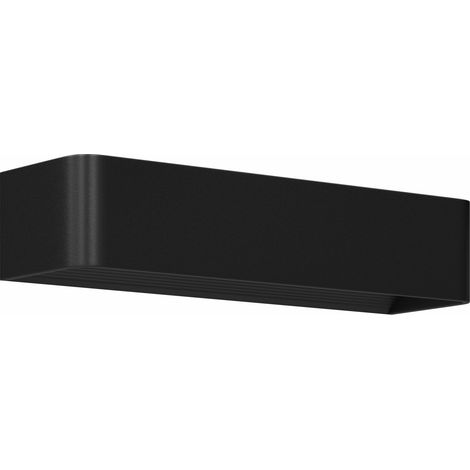 Applique Murale Led Icon Wall 12W 120° Avec Interrupteur Cct 2700K/3200K/4000K Noir Mat - Éclairage Indirect Décoratif - Beneito & Faure (1/5)