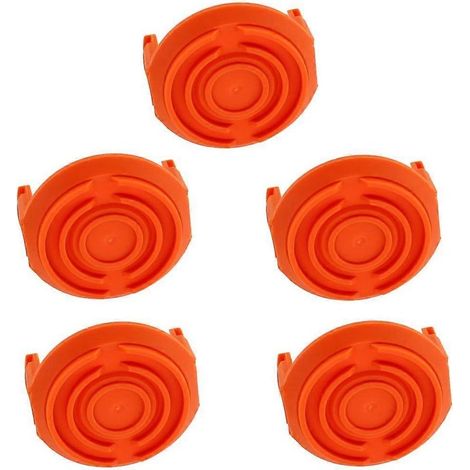 Pack di 5 coperture di bobina 50006531 WA6531 per Worx WG170, WG170.1, WG170.9 - Coppa-di confini, di vernici-confini e mini-rasaerba 3-in-1 WG180 WG191 (1/5)