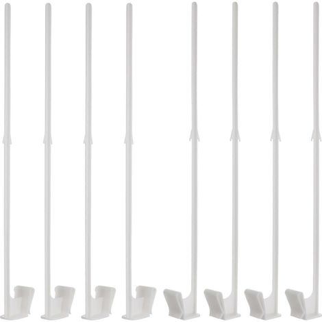 Lot de 12 supports de drapeaux pour vitres de voiture (sans drapeau) (1/4)