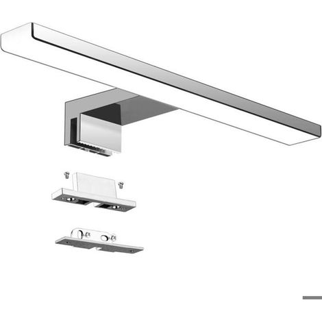 Applique murale LED 5 W 230 V 500 lm pour miroir de salle de bain, étanche IP44, fixation par pince, 30 cm, blanc neutre 4000 K, 300 mm (1/5)