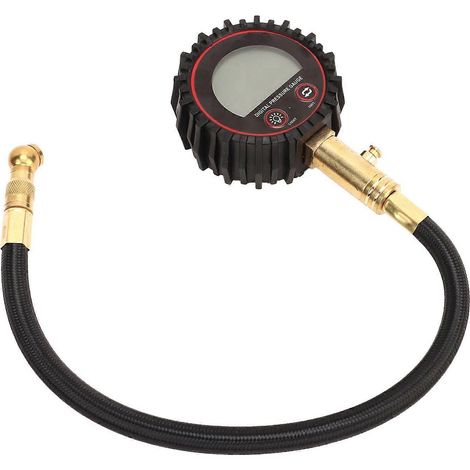 Digitales Reifendruckmessgerät 0 bis 200 PSI, 4 Einheiten, präzise und gut ablesbar, für Auto, Motorrad, SUV und Fahrrad