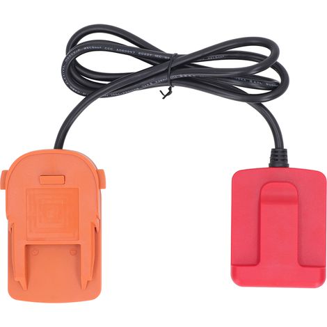 Outil de rallonge de batterie BAT618, adaptateur Li Ion 18V avec câble pour Ridgid Power (1/5)