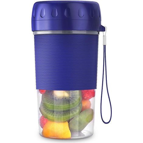 Mini extracteur de jus domestique puissant avec lames en acier inoxydable pour smoothies au céleri et au brocoli (1/5)