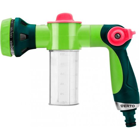 Spritzpistole Verto 15g715 8 Funktionen ergonomischer Griff