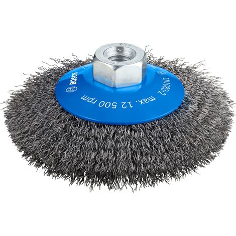 Bosch PRO Metal clean Kegelbürste, 115 x 0,3 mm, Gewinde