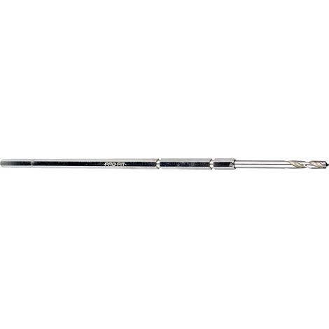Axe hexagonal 8mm. foret pilote long carbure multimatériaux 16-30 mm