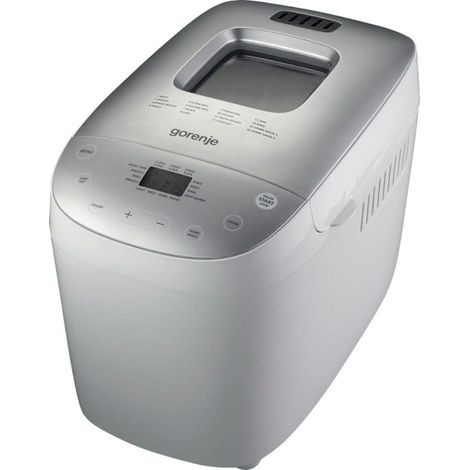 Gorenje BM1600WG máquina de pan blanca plateada (1/3)