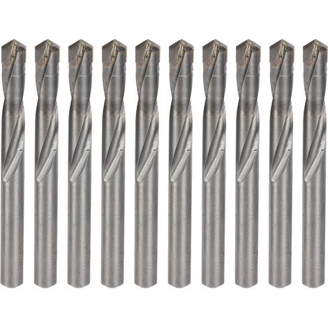 10 Wolframstahl-Geradbohrer für CNC-Leiterplattenfräsen – 10er-Pack – 9 mm