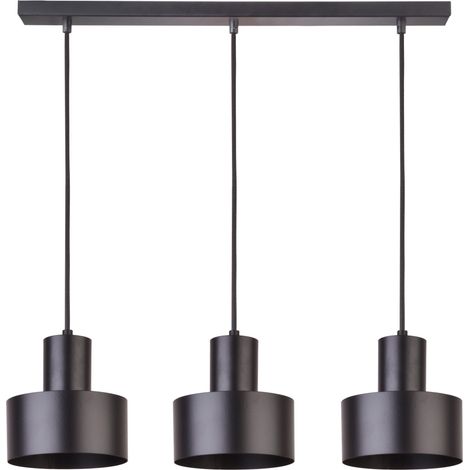 Sigma RIF lámpara colgante negra 67 cm de ancho