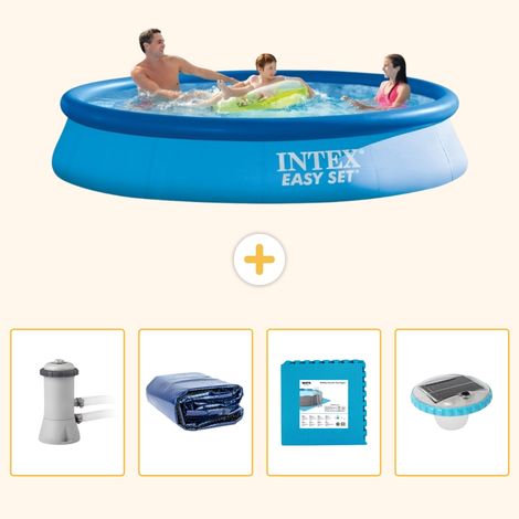 Intex Piscine Easy Set Ronde - 366x76 cm - 5-pièces S326 (1/5)