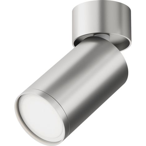 Maytoni Focus S Faretto singolo argento opaco 1xGU10