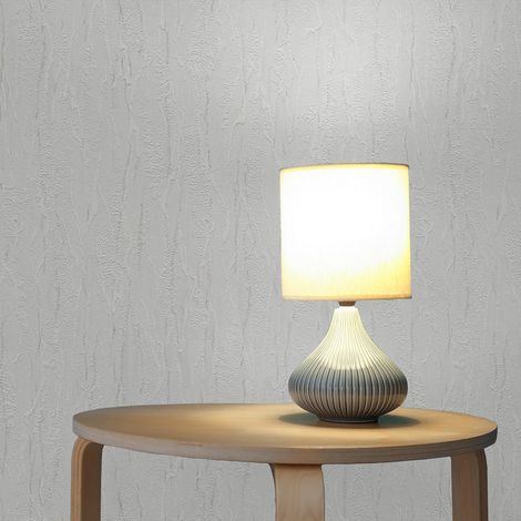 A.S. Création Struktura 2 283016 Papiertapete Uni / Einfarbig 10.05 x 0.53 m Weiß Wohnzimmer Schlafzimmer Büro (1/6)