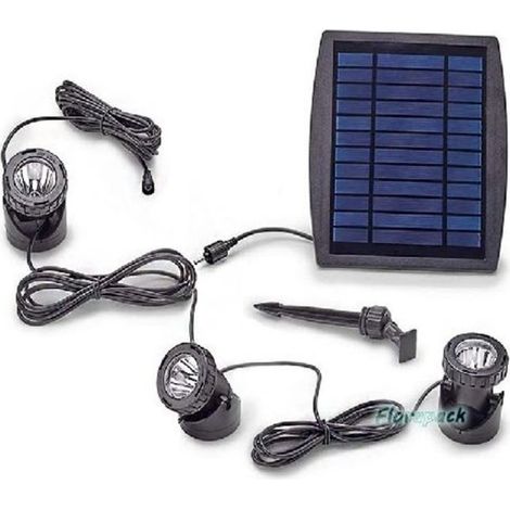 Pontec 77939 Kit Focos LED Negros Exterior