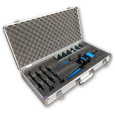 Scell-It – Pince à sertir cosse – Transmission démultipliée 3x moins d’effort – Corps en fonte d’aluminium – Livrée avec 150 écrous M3 à M8