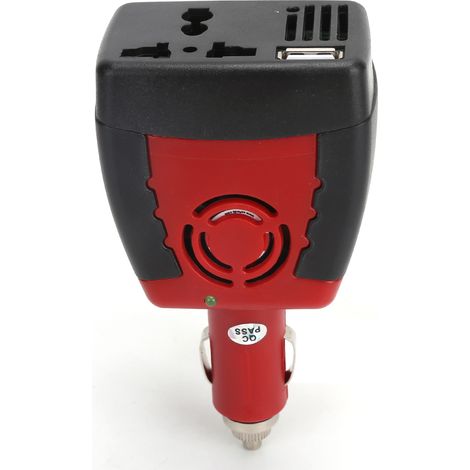 Onduleur Voiture 150W Convertisseur DC/AC 220V avec Prise USB et Chargeur Intelligent pour Véhicule (1/5)