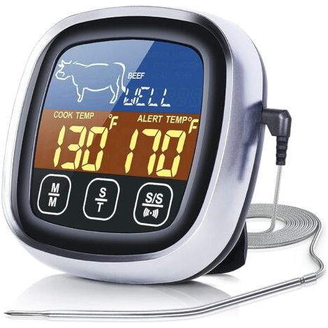 Thermomètre numérique à viande pour fumoir et barbecue de cuisine (1/5)