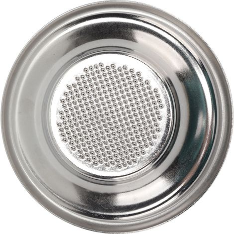 Siebträger-Filterkorb für 1 Tasse, wiederverwendbare Edelstahl-Druckfilter für halbautomatische Kaffeemaschinen (1/5)