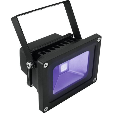 Eurolite IP FL-10 COB Illuminatore a luce diffusa UV LED (monocolore) 10 W Nero (1/5)