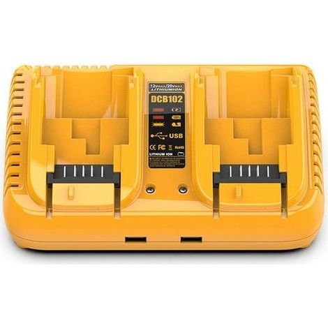Suitable to the charger of battery to the lithium for tools electric Dewalt 12V20V, charger fast DCB102 (1/4)