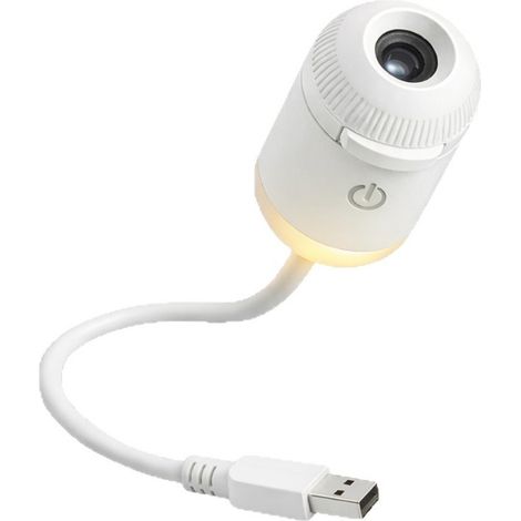 Proyector De Cielo Estrellado - 12 Plantillas Interchangeables - Luz Nocturna USB - Ajuste De Brillo Y Rotación 360° - Para Dormitorio Y Regalo (1/5)