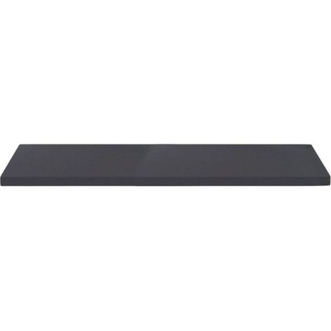 Top cucina colore antracite satinato bordo poliuretano 180x60x3.8H